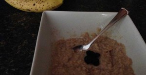 Oatmeal is like running